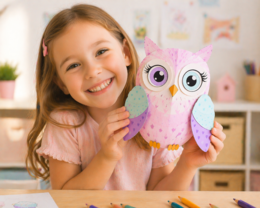 Zbuduj papierową sowę 3D