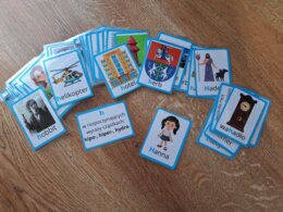 Ortografia - h - karty do gry, grywalizacja polonistyczna