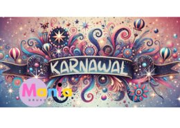 Karnawał/ Bal Karnawałowy - banery i ozdoby sali