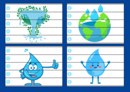 DZIEŃ WODY – puzzle – EKOLOGIA – wiosna - biblioteka – świetlica – przedszkole – 12 wersji