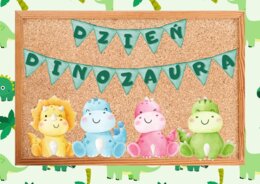 🟢 DZIEŃ DINOZAURA - DEKORACJA XXL 🟢