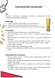 Simon mówi - emocje - 15 bloków tematycznych