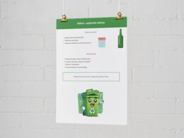 Instrukcje segregacji śmieci w szkole