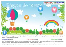 Biegnę do mamy – Gra planszowa