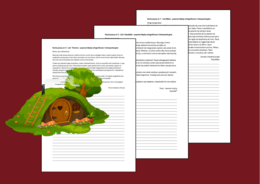 📜Zestaw 3 listów do ćwiczeń ortograficznych i interpunkcyjnych - 🐉💍"HOBBIT, CZYLI TAM I Z POWROTEM" - ortografia - interpunkcja + odpowiedzi