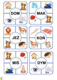 Zestaw KART KLAMERKOWYCH