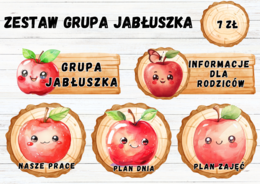 ZESTAW GRUPOWY GRUPA JABŁUSZKA
