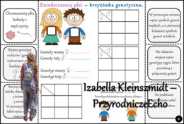 Notatka okienkowa/stacja zadaniowe/notatka/notatka graficzna/karta pracy/sketchnotka „Dziedziczenie płci u człowieka”, „Daltonizm - krzyżówki genetyczne”, „Hemofilia - krzyżówki genetyczne” , „Jak zapisać krzyżówkę genetyczną?” w pdf. Biologia 8 dział „G
