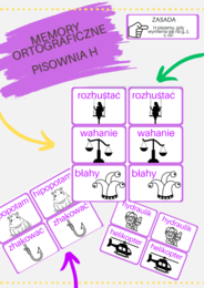 Memory ortograficzne - pisownia h