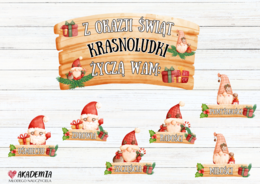 Życzenia świąteczne grupa "Krasnoludki"