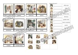 Zestaw kart obrazkowych: PLACES IN THE HOUSE SET 2