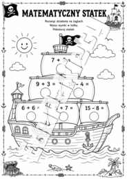 EDU PIRACI – Pakiet edukacyjny 100 stron (4–7 lat)