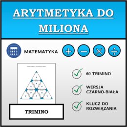 Trimino - Arytmetyka do miliona | matematyka
