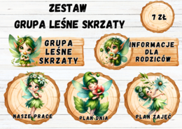 ZESTAW GRUPOWY GRUPA "LEŚNE SKRZATY"