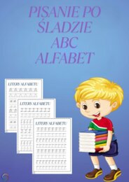 PISANIE PO ŚLADZIE ABC ALFABET