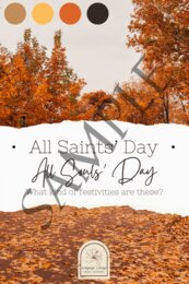 All Souls' Day and All Saints' Day