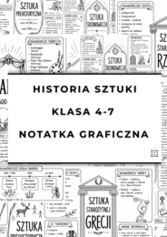 Historia sztuki 4-7 notatka graficzna
