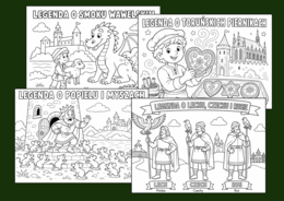 📗 LEGENDY MIESIĄCA - podróże z opowieścią przez cały rok – kompletna innowacja pedagogiczna dla klas I–III
