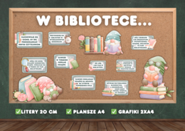 Gazetka szkolna - W BIBLIOTECE...Dzień Książki