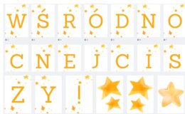 WŚRÓD NOCNEJ CISZY! - NAPIS na jasełka