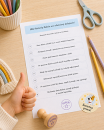 Dzień z życia Reksia. Układanie wydarzeń.