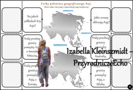 Notatka okienkowa/stacja zadaniowe/notatka interaktywna/notatka graficzna/karta pracy/sketchnotka „Środowisko przyrodnicze Azji”, „Kontrasty Azji” w pdf. Geografia 8 , dział „Azja”. Materiał wykonany na podstawie podręcznika z wydawnictwa Nowa Era – nowo