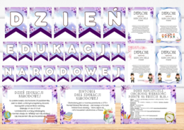 Dzień Edukacji Narodowej - dekoracje i dyplomy