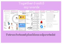 Together 6 unit 5 my words stacje dydaktyczne