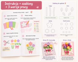 Bukiet dla mamy – praca plastyczno-techniczna