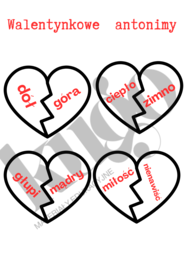 Walentynkowe antonimy