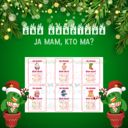 Świąteczna gra JA MAM…KTO MA…? z kodami QR!