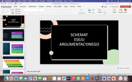 Esej argumentacyjny - schemat dla maturzystów.