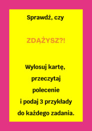 Zdążysz?! -gramatyka-