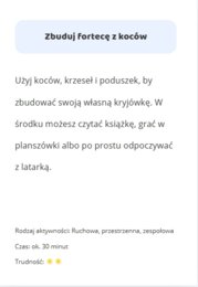 Karty pomysłów „Co robić, gdy pada?”