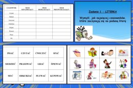 Czasownik. Gra klasowa