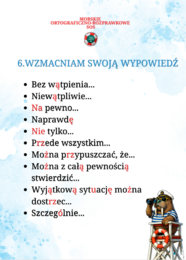 Trenuj z MORSEM. Ortografia i rozprawka w jednym pakiecie materiałów.