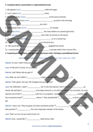 Focus 2 2nd edition 1.5. VERB + -ING OR VERB + TO INFINITIVE