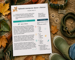 Dyktando tematyczne: Spacer z Reksiem