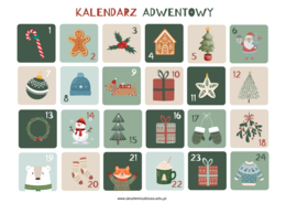 KALENDARZ ADWENTOWY - niesamowita świąteczna przygoda dla klas 2 i 3!