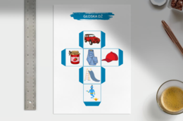 LOGOPEDIA KOSTKI LOGOPEDYCZNE SZEREG SZUMIĄCY