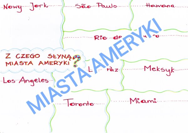Z czego słyną miasta Ameryki?