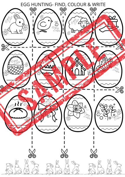 Egg Hunting- EASTER- WIELKANOC