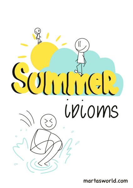 🌞 **Summer Idioms – Twój klucz do letnich wyrażeń!** 🌞