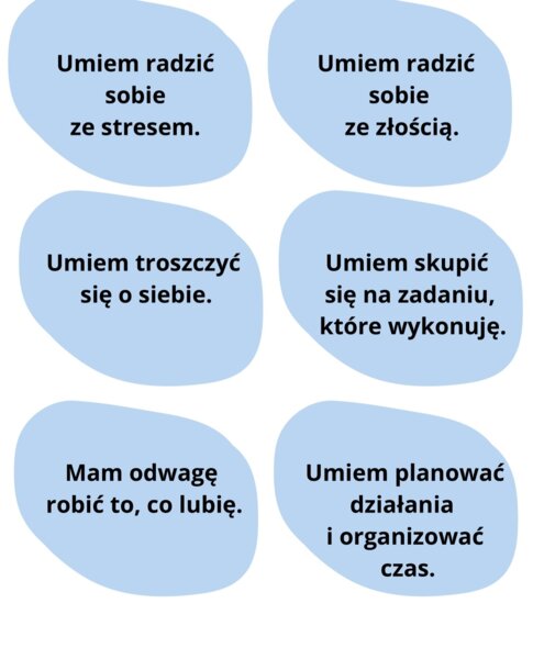 Karty pozytywnego myślenia.