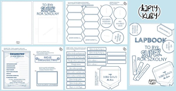 Lapbook "To był SUPER Rok Szkolny"