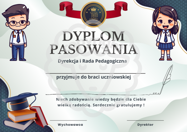 Dyplom pasowania na ucznia