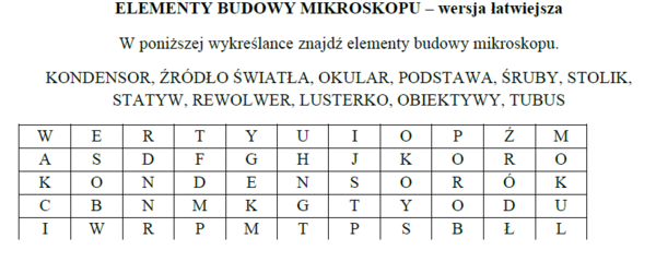 Budowa mikroskopu