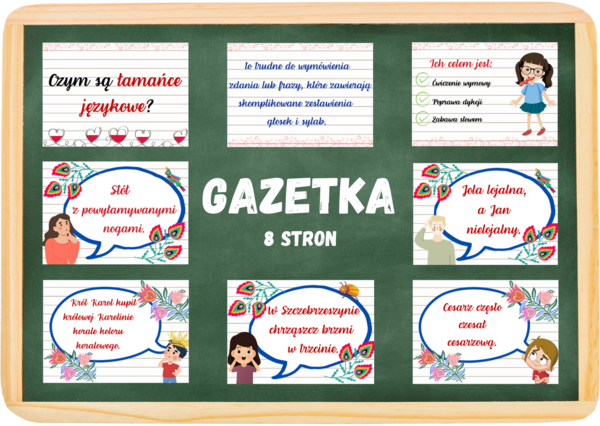 Polskie Łamańce Językowe - GAZETKA