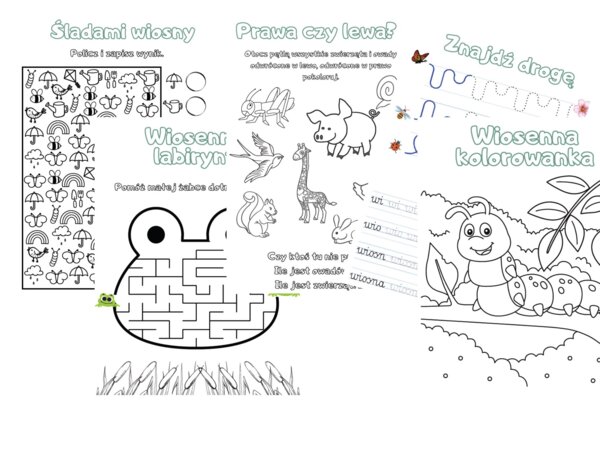 Wiosna - materiał edukacyjny 2.