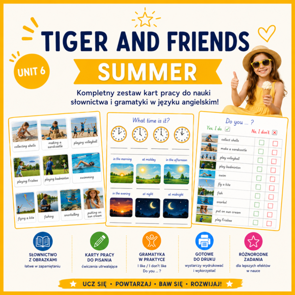 TIGER AND FRIENDS 3 UNIT 6
